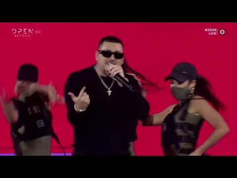 Ο Mad Clip τραγουδά Κότερα επάνω στην σκηνή του J2US (J2US 28/11/2020)