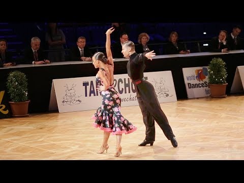 Konstantin Gorodilov - Dominika Bergmannova, EST | AOC 2017 - WDSF WO LAT - solo S