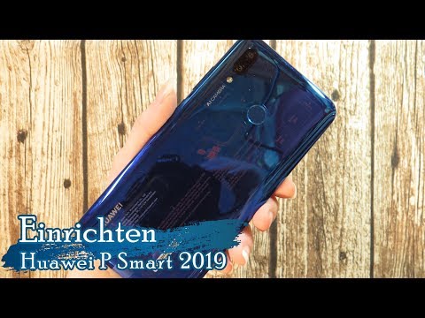 Huawei P Smart 2019 📱 Einrichten/Fingerabdrucksensor