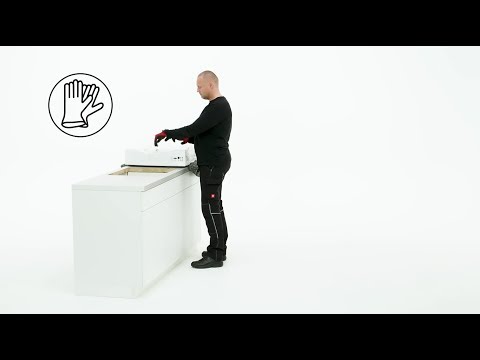 Gas hob 60cm AEG - How to install guide