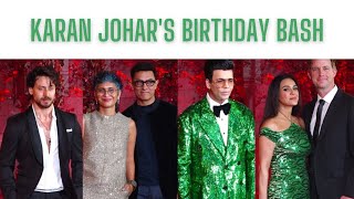 Karan Johar’s GRAND star-studded birthday bash | Aamir Khan | Tiger Shroff | Saif Ali Khan