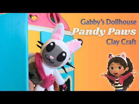 Gabby’s Dollhouse Movie Pandy Paws 🐼😻 Clay DIY