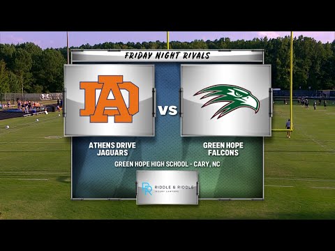 Friday Night Rivals: Athens Drive at Green Hope (9/05/2025)