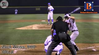 ZACK WEISS PROSPECT VIDEO, RHP, UCLA