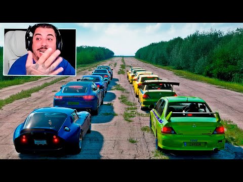 FAST AND FURIOUS CUP AT ABANDONED AIRPORT - FORZA HORIZON 5