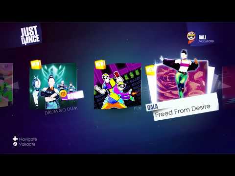 [Just Dance Mega] Songlist + Menu [Wii]