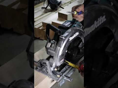 Makita RS002GZ Rankinis diskinis pjūklas, XGT, ø260x30mm, 95mm, AWS (be AWS lusto), bešepetėlinis variklis, "Z" versija - komplektuojamas be akumuliatoriaus ir kroviklio video