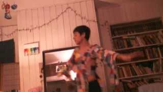 Dancing to Ms. Harmony