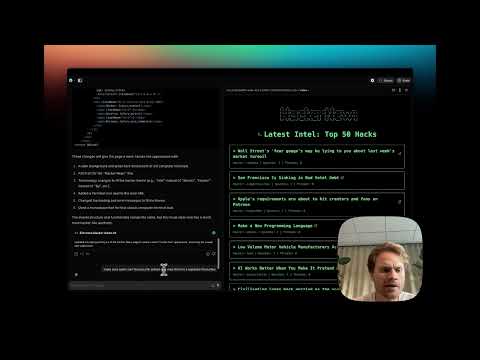 Building a quick Hacker News client with Lovable.dev in 3 minutes | Lovable