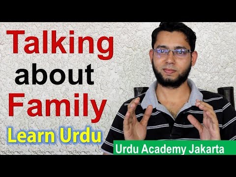 Family Members In Urdu Language