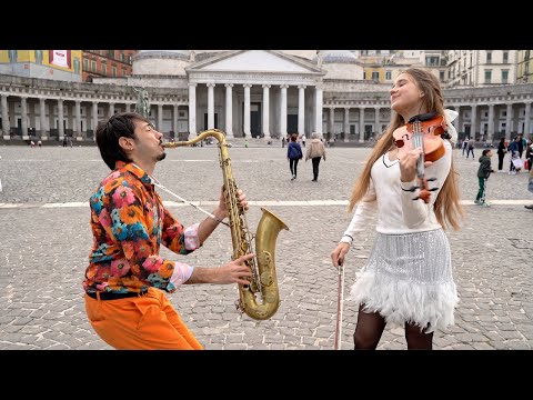 Felicità - Al Bano & Romina Power | Sax and Violin | Daniele Vitale & Karolina Protsenko