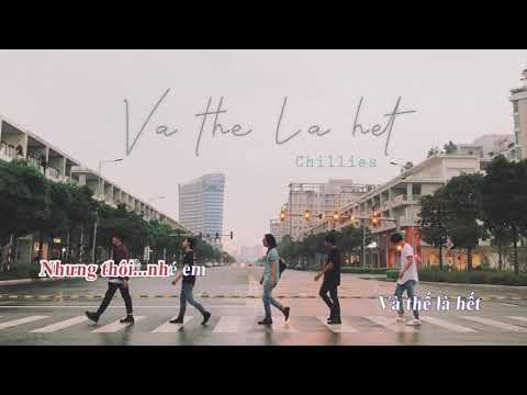 VÀ THẾ LÀ HẾT | CHILLIES / BEAT TONE NỮ