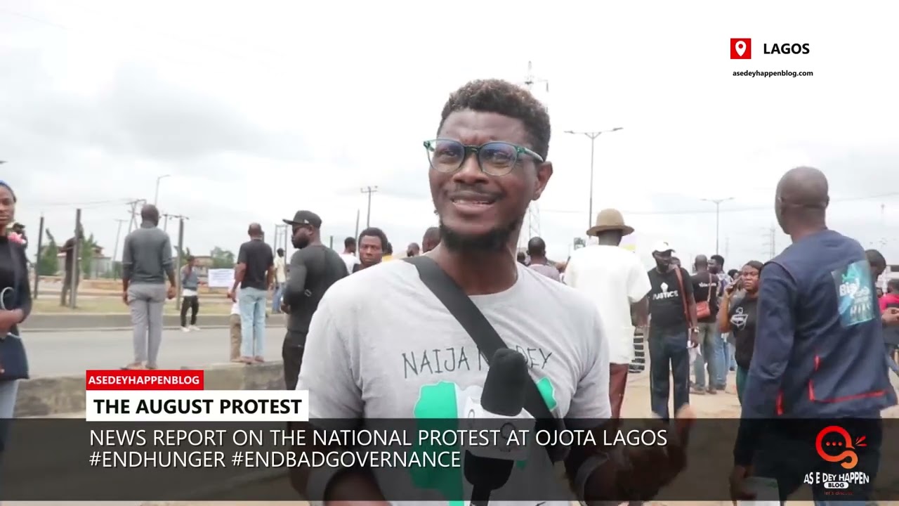 Nigerian Hunger Protest in Lagos