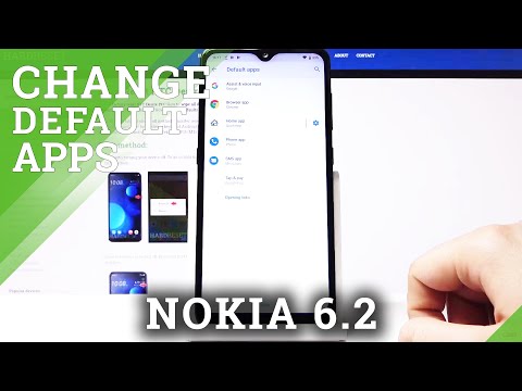 How to Set Up Default Apps in Nokia 6.2 (2019) - Choose Default Applications
