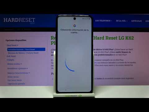 Cómo configurar LG K62 Plus nuevo - primer encendido y configuración inicial
