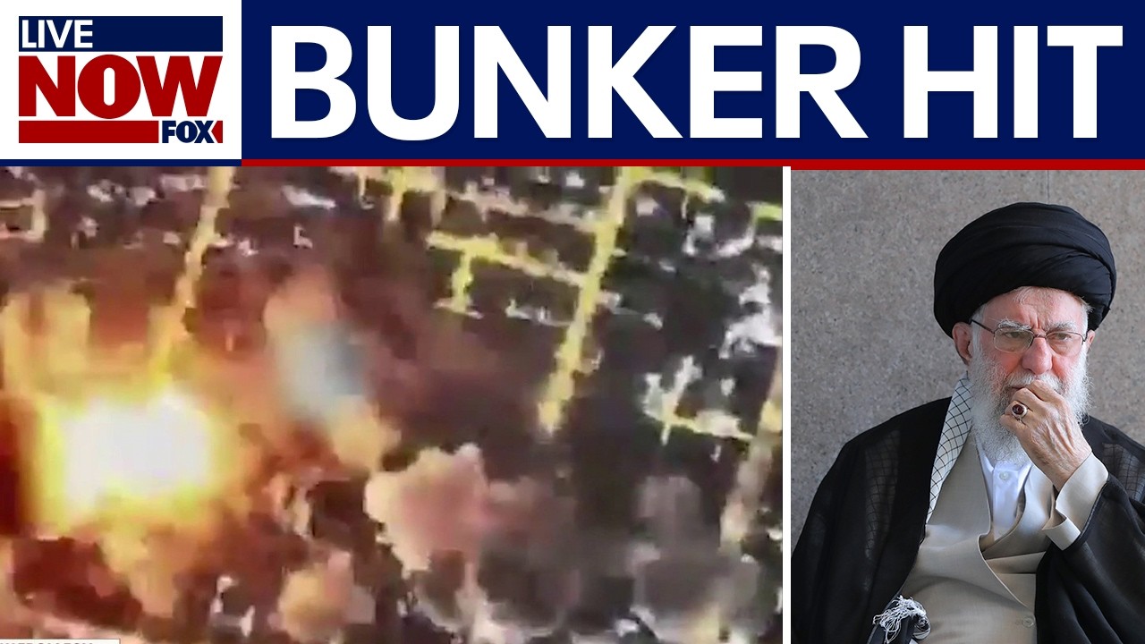 Israeli fighter jets destroy Khamenei's bunker