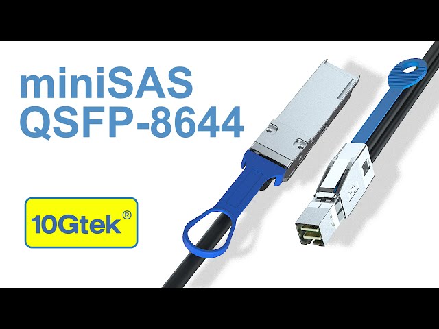 Vídeo relacionado con 10Gtek Cable Interno Mini SAS SFF-8087 a SFF-8087 0.75-Metro, SFF-8087 to SFF-8087 Mini SAS Cable, Delgado, Flexible(2pcs)