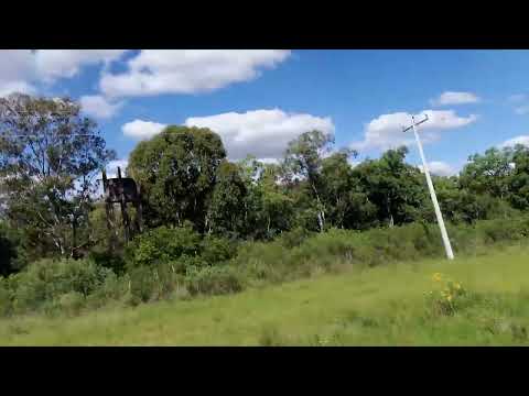 Coronel Linhares Borin Visita Estação De Trem  em Ibare em Lavras do Sul RS .Casas Abandonadas ....