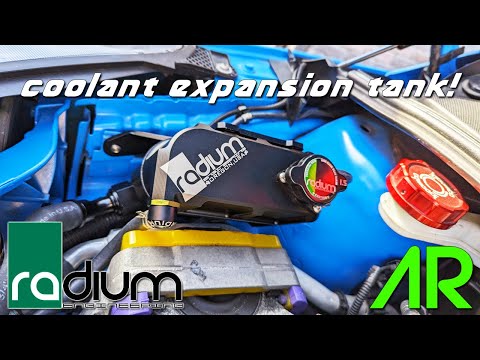 RADIUM COOLANT EXPANSION TANK INSTALL! | COOLANT SYSTEM UPGRADE PART 2 | FOCUS RS