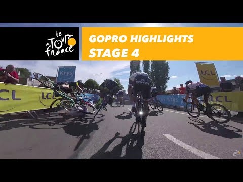 GoPro Highlights - Stage 4 - Tour de France 2017