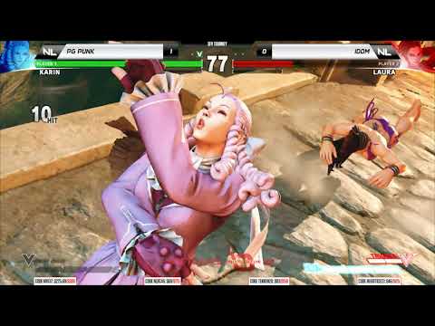 NLBC v.90 - Street Fighter V LOSERS FINAL - PG Punk (Karin) vs Idom (Laura) [1080p/60fps]