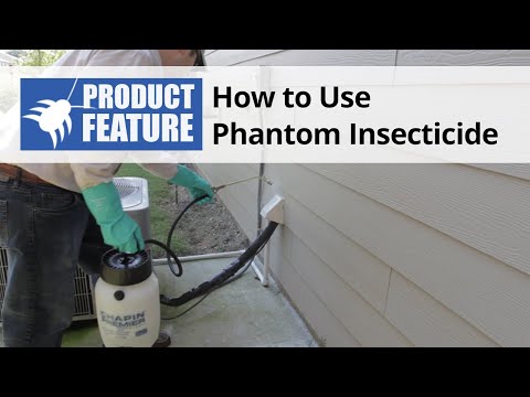  How to Use Phantom Insecticide / Pesticide & Termiticide Spray  Video 