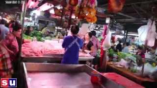 preview picture of video 'Mahachai Market, Samut Sakhon, Thailand - Jan 2015'