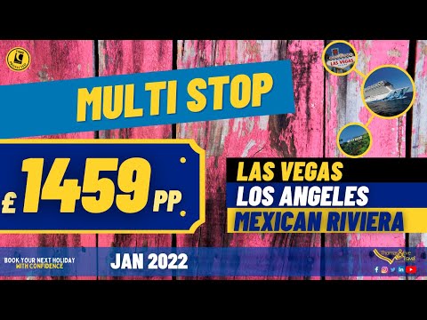 Las Vegas, Los Angeles & Mexican Riviera - just £1459pp