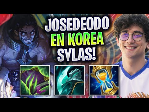 JOSEDEODO JUGANDO SYLAS EN KOREA! - EST Josedeodo Juega Sylas Jungla vs Viego! | Preseason 2023