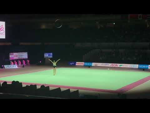 Dina Averina RUS hoop Aeon Cup 2017