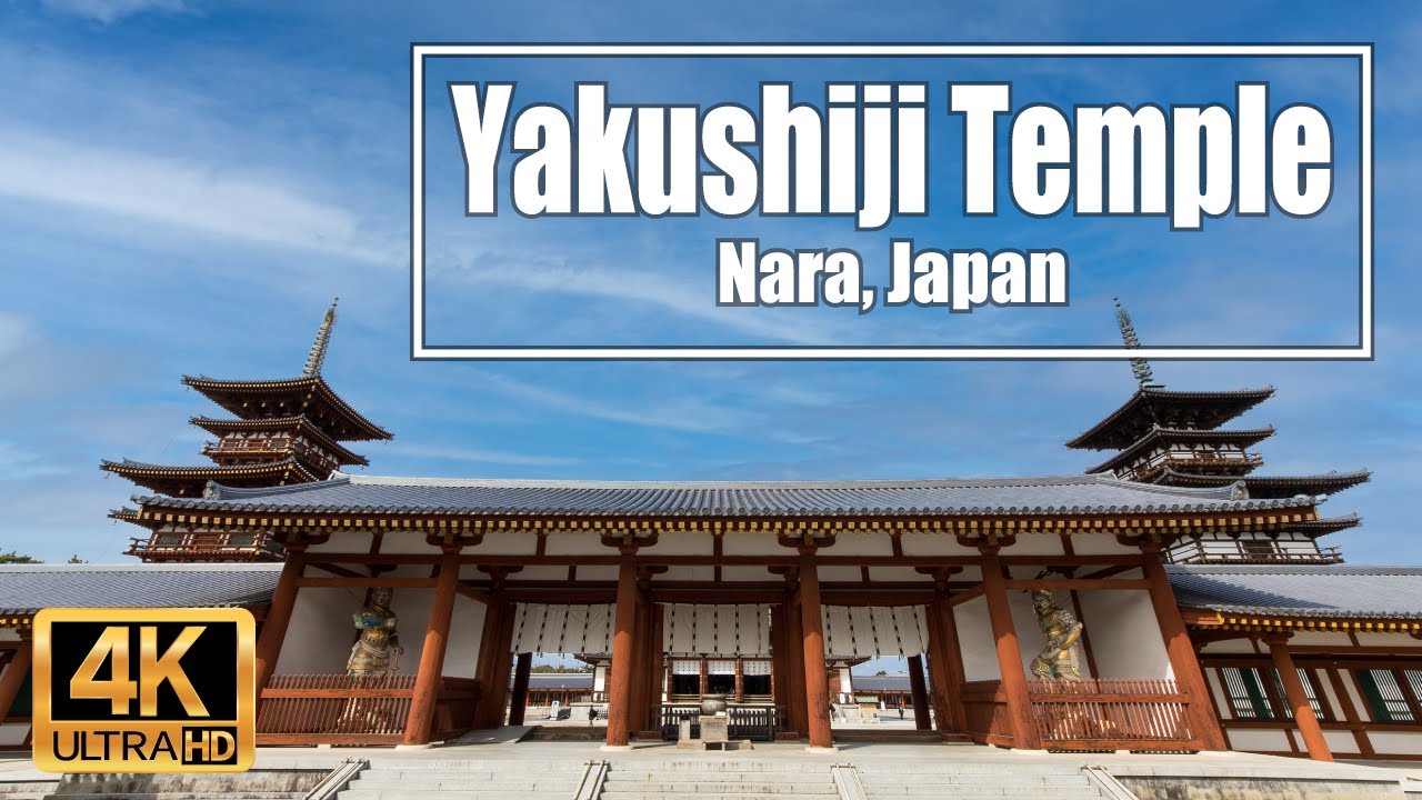 Embark on a captivating video tour of the historic Yakushi-ji Temple.