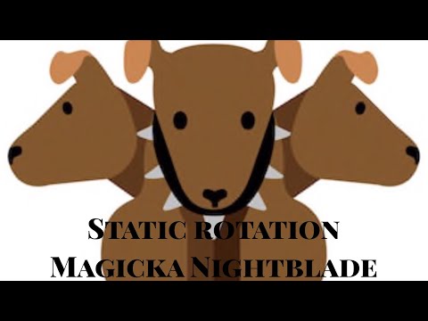 Sirburus ESO: Magicka Nightblade DPS - 75k - MS/FG - 21mil - Harrowstorm- Easy Static Rotation