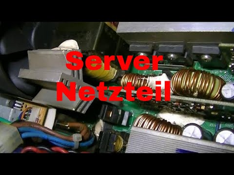 Server Netzteil aufschrauben und rein schauen - eflose #986