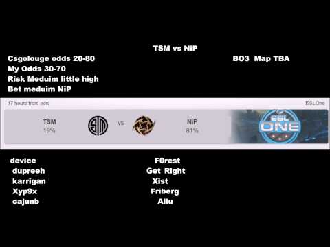 [CsGo Bet Prediction]TSM vs NiP(14.03.2015)