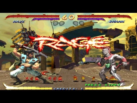 Primal Rage 2 Arcade - Playing As Kaze and Blizzard!