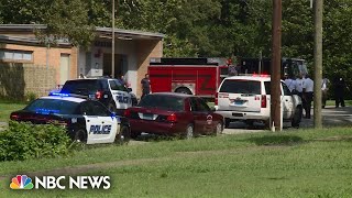 Two firefighters shot at Alabama fire station