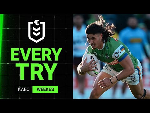 NRL Highlights | Kaeo Weekes' 2025 try-scoring season