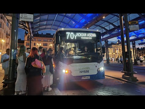 Koiviston Auto Tampere 40 Scania Citywide LE Suburban K320UB 6x2 @ Nysse bus line 70Y in Tampere, FI