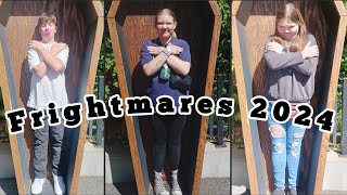 ALL the Haunted Houses Challenge at Lagoon Amusement Park Fightmares!