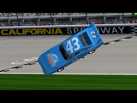 Strip "The King" Weathers "Cars" California Flip - NR2003 Reenactment