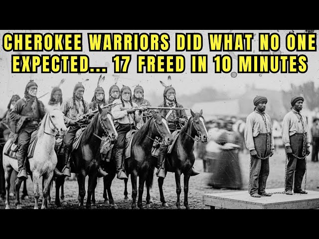 The Cherokee Warriors Who Attacked a Slave Auction and Freed Every Captive — Georgia, 1837