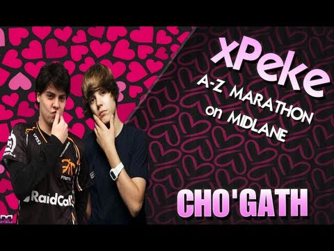 xPeke - A-Z Marathon on midlane - Cho'Gath