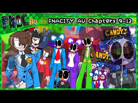 FNACITY AU Story Explained - Chapters 9-12: The Turbulent Tale of Candy’s Burgers and Fries