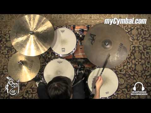 Used Sabian 20" AA Raw Ride Cymbal - 2050g (U22079N-1111815S)