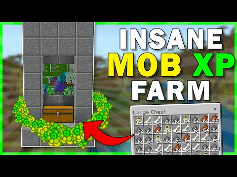 by James - BEST MOB XP Farm for Minecraft 1.20 Bedrock Edition | by James
