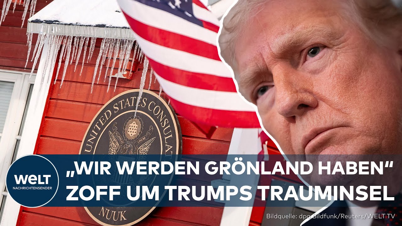 GRÖNLAND: Trump will seine Trauminsel notfalls militärisch übernehmen! NATO in Bedrängnis