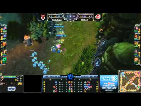 PGS 2014 Spring Season W7D1 - Manila Eagles vs MSI EvoGT - Game 1 (1/2)