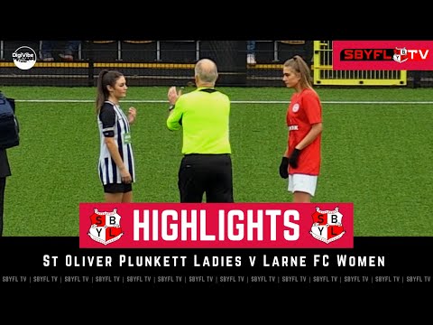 St Oliver Plunkett v Ladies Larne FC Women - Under 16/17 Girls Divisional Cup Final - January 2023