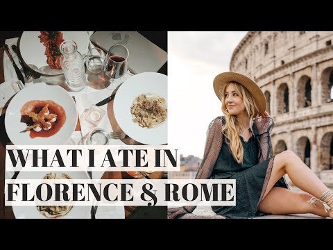 O QUE COMI NA ITÁLIA PARTE 1 {VEGANO} | FLORENÇA/ROMA