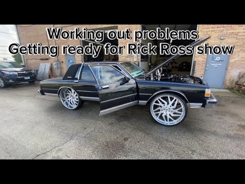 Working out problems getting ready for Rick Ross show